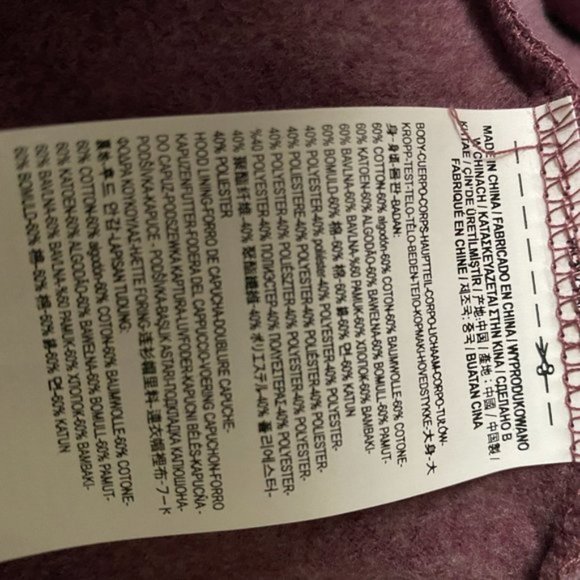 💖MEGA SALE💖VANS Scripted OTW Crop Women’s XS Pullover Sweatshirt VN0A4B1WSOH - Picture 6 of 7